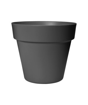 Pot plast Paris Florus 20cm anthracite de Elho - Pot en plastique de qualité dans Pots en plastique