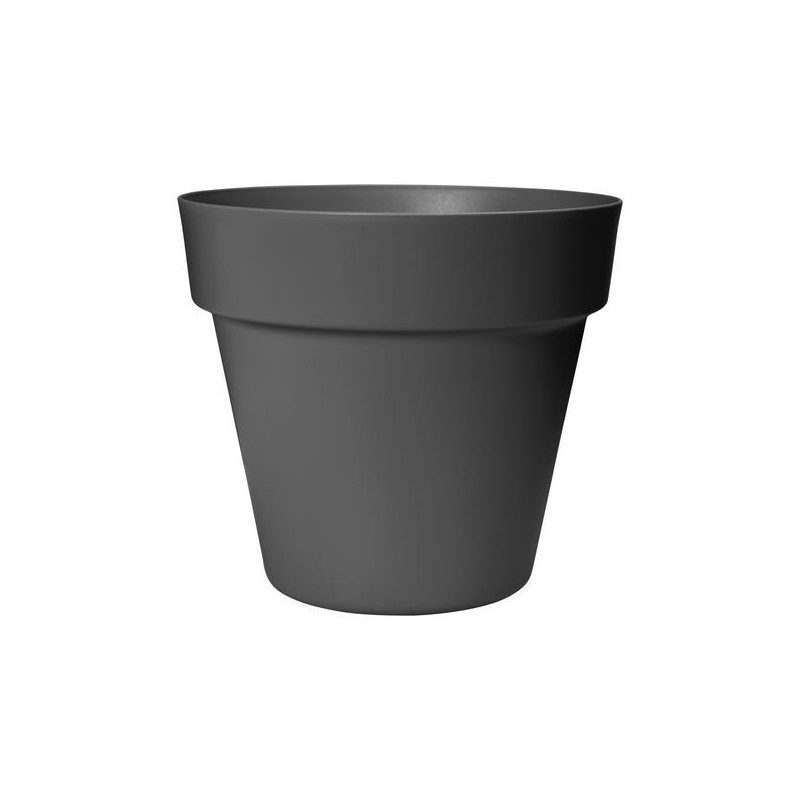 Pot plast Paris Florus 20cm anthracite de Elho - Pot en plastique de qualité dans Pots en plastique