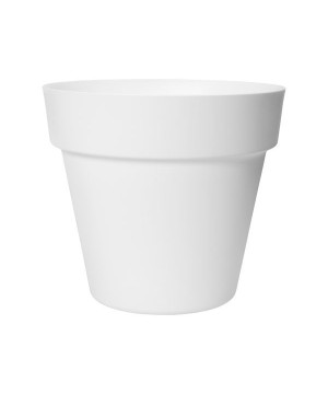 Pot plast Paris Florus 40cm blanc de Elho - Pot en plastique de qualité dans Pots en plastique