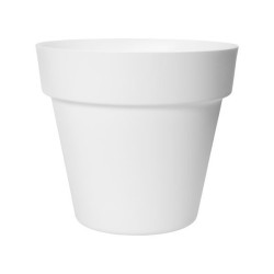 Pot plast Paris Florus 40cm blanc de Elho - Pot en plastique de qualité dans Pots en plastique