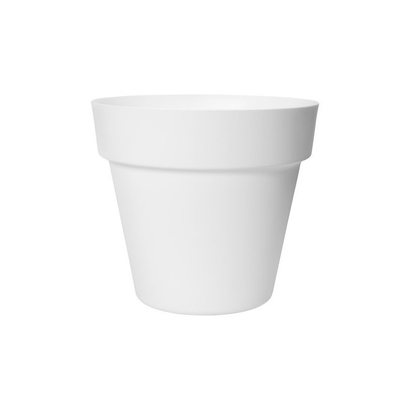 Pot plast Paris Florus 47cm blanc de Elho - Pot en plastique de qualité dans Pots en plastique