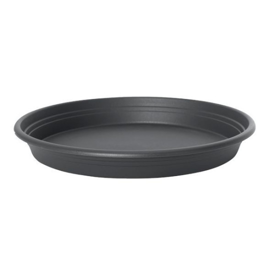 Soucoupe ronde plast Florus 35cm anthracite de Elho - Pot en plastique de qualité dans Soucoupe de pots