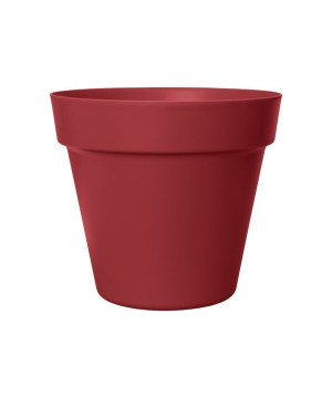 Pot plast Paris Florus 40cm rouge foncé de Elho - Pot en plastique de qualité dans Pots en plastique