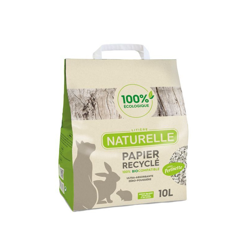 Perlinette Papier 10L de Perlinette - litiere pour chat dans Litiere pour chats