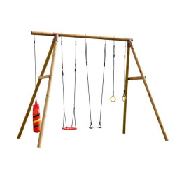 Portique Galdar Boxe - balancoire pour enfant de Soulet - EGT - Cabane et portique dans Portiques & balançoire