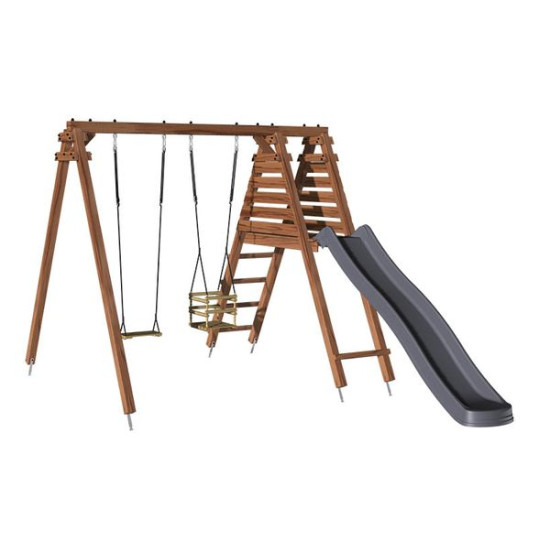 Station Prune - balancoire pour enfant de Soulet - EGT - Cabane et portique dans Portiques & balançoire