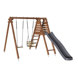 Station Prune - balancoire pour enfant de Soulet - EGT - Cabane et portique dans Portiques & balançoire