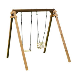Portique Ambre - balancoire pour enfant de Soulet - EGT - Cabane et portique dans Portiques & balançoire