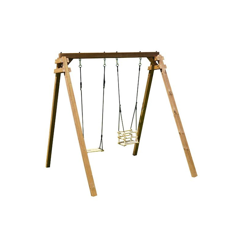 Portique Ambre - balancoire pour enfant de Soulet - EGT - Cabane et portique dans Portiques & balançoire