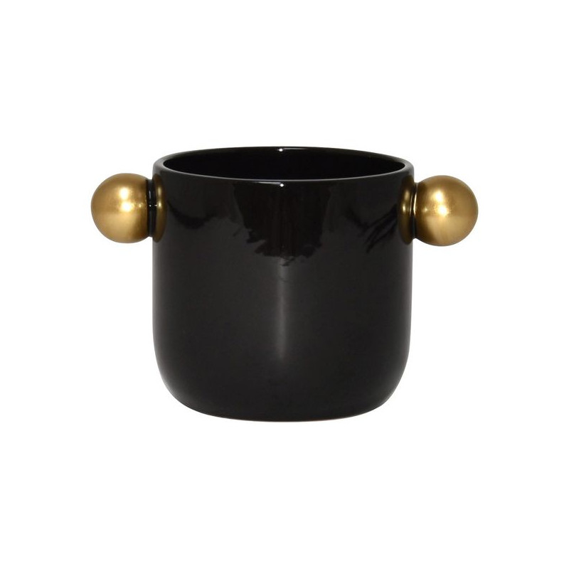 /CP ALTERA NOIR D7 de Globe dans Cache-pot et pot déco