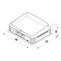 Plancha Enosign 65 Electrique de ENO - Plancha dans Plancha pour de bonnes grillades