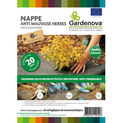 NAPPE ANTI-MAUVAISES HERBES PLANTEX 68GR/M² de Gardenova - Solutions pour le jardin dans Accessoire et produit de paillage