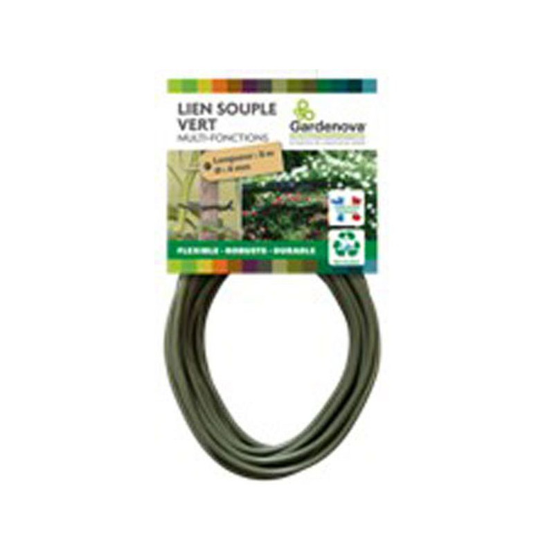 LIEN SOUPLE - VERT - 4 MM - BOBINE DE 5M de Gardenova - Solutions pour le jardin dans Accessoires jardin et culture