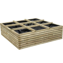 Carré potager HORIZON BASIL de Forest Style - produits en bois pour le jardin dans Carré potager