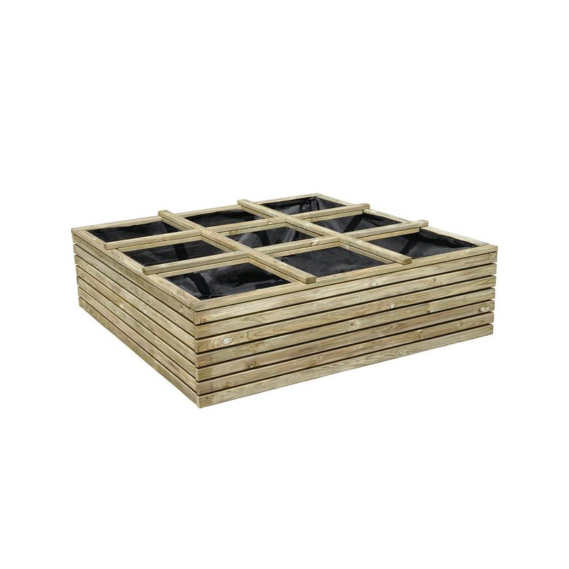 Carré potager HORIZON BASIL de Forest Style - produits en bois pour le jardin dans Carré potager