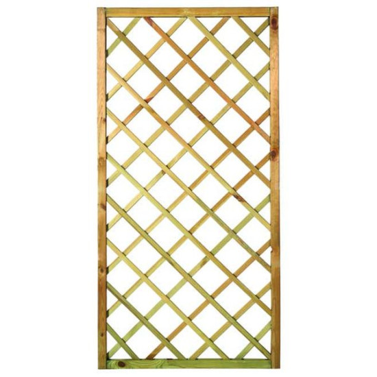 Treillis SOPRANO 90 bois - Support de Plantes Résistant et Élégant pour Jardin et Décoration de Forest Style - produits en bo...