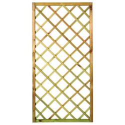 Treillis SOPRANO 90 bois - Support de Plantes Résistant et Élégant pour Jardin et Décoration de Forest Style - produits en bo...