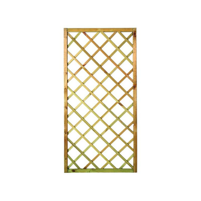 Treillis SOPRANO 90 bois - Support de Plantes Résistant et Élégant pour Jardin et Décoration de Forest Style - produits en bo...