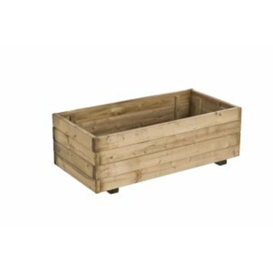 Bac RUSTICA 80*40 de Forest Style - produits en bois pour le jardin dans Pots en bois