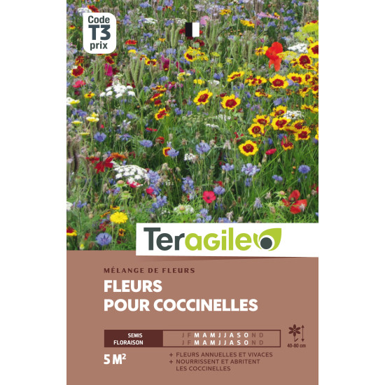 Fleurs pour coccinelles 10.0 g de Teragile - produits pour le jardin dans Graines de Jachere fleurie