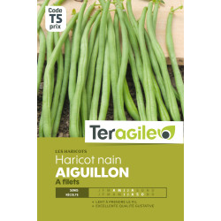 Haricot nain a filets aiguillon 200.00 g de Teragile - produits pour le jardin dans Graines de Haricot