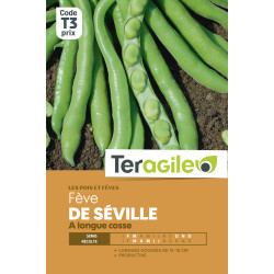 Feve de seville a longue cosse 200.00 g de Teragile - produits pour le jardin dans Graines de Feves