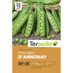 Pois nn ecos. d'annonay 220g t3 teragile de Teragile - produits pour le jardin dans Graines de Pois