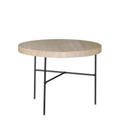 TABLE CESAR NOIR D26 de Edelman - deco maison et noël dans Tables, table basse