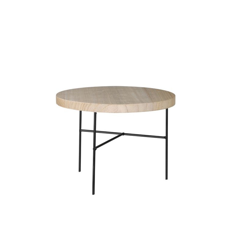 TABLE CESAR NOIR D26 de Edelman - deco maison et noël dans Tables, table basse