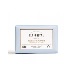 Savon doux parfumé Embruns & Cédrat 125g de Savon de Marseille dans Savon noir, Savon de Marseille, Alep