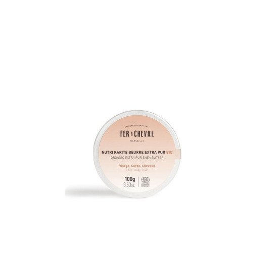 Beurre de Karité Bio Nutri Karité Pot 100ml de Savon de Marseille dans Savon noir, Savon de Marseille, Alep