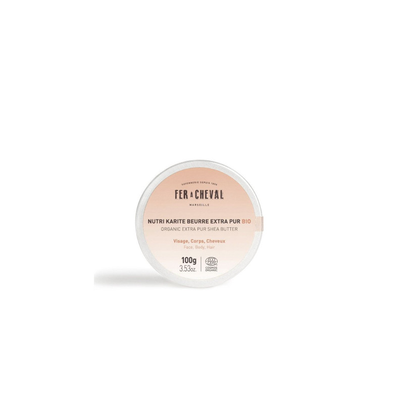 Beurre de Karité Bio Nutri Karité Pot 100ml de Savon de Marseille dans Savon noir, Savon de Marseille, Alep