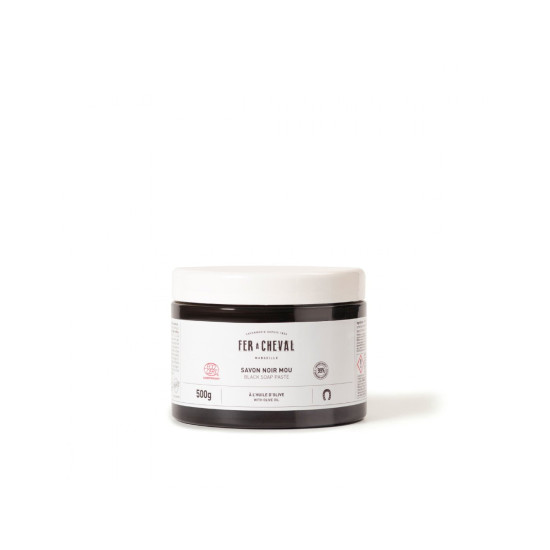 Savon noir mou huile Olive Pot 500 g de Savon de Marseille dans Savon noir, Savon de Marseille, Alep