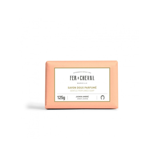 Savon doux parfumé Jasmin Ambrée 125g de Savon de Marseille dans Savon noir, Savon de Marseille, Alep