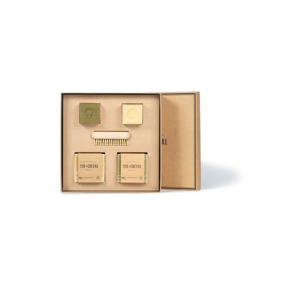 /COFFRET PUR SAVON de Savon de Marseille dans Savon noir, Savon de Marseille, Alep