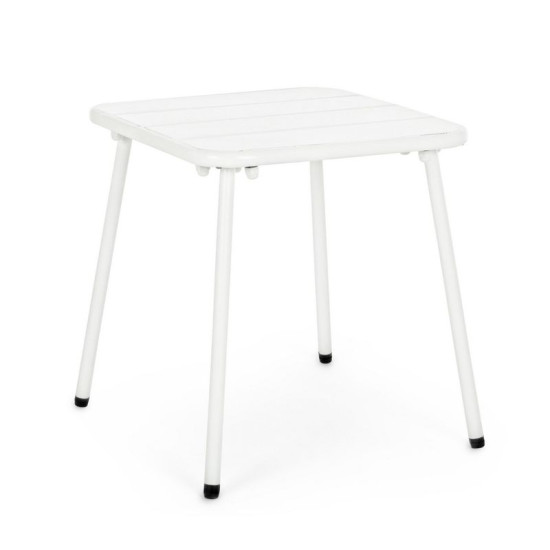/TABLE BASSE MARLYN BLANC 40X40 de BIZZOTTO - Déco de la maison et du jardin dans Table de jardin