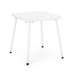 /TABLE BASSE MARLYN BLANC 40X40 de BIZZOTTO - Déco de la maison et du jardin dans Table de jardin