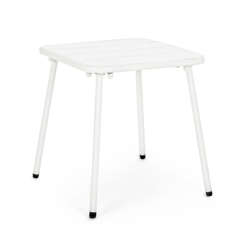 /TABLE BASSE MARLYN BLANC 40X40 de BIZZOTTO - Déco de la maison et du jardin dans Table de jardin