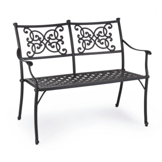 /BANC GIGLIO ANTHRACI de BIZZOTTO - Déco de la maison et du jardin dans Banc pour le jardin