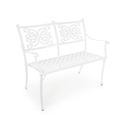 /BANC GIGLIO BLANC de BIZZOTTO - Déco de la maison et du jardin dans Banc pour le jardin