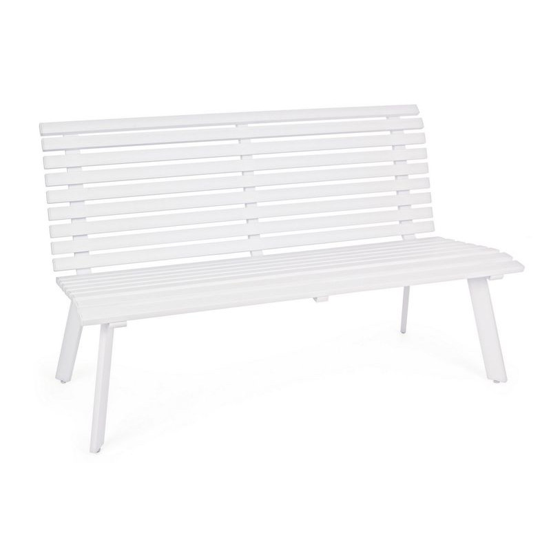 /BANC MAILI BLANC LH30 de BIZZOTTO - Déco de la maison et du jardin dans Banc pour le jardin