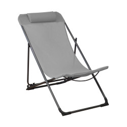 /Chilienne Globe Graphite Perle - Confort et Élégance pour Votre Jardin de Proloisirs - Océo - table et fauteuil et mobilier ...