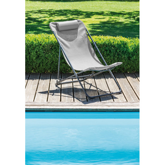 /Chilienne Globe Graphite Perle - Confort et Élégance pour Votre Jardin de Proloisirs - Océo - table et fauteuil et mobilier ...