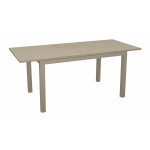 TABLE GENES 110/170 - CREME de Proloisirs - Océo - table et fauteuil et mobilier de jardin dans Table de jardin
