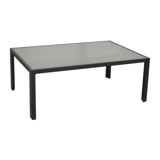 /Table Basse Mt Alu/Ceram - Graphite/Beton de Proloisirs - Océo - table et fauteuil et mobilier de jardin dans Table de jardin