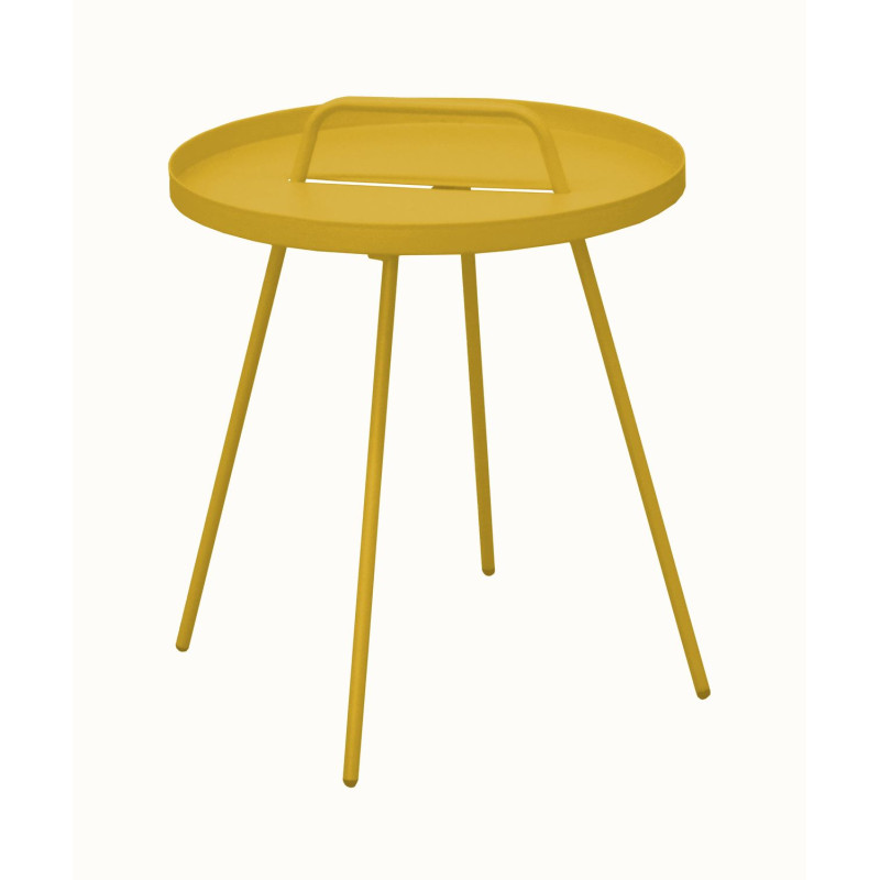 TABLE BASSE FLOWER - HONEY de Proloisirs - Océo - table et fauteuil et mobilier de jardin dans Table de jardin