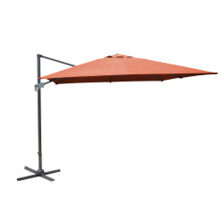 PARASOL DEPORTE 3x4/8 NH20 INCLINABLE MANIVELLE de Proloisirs - Océo - table et fauteuil et mobilier de jardin dans 🏖️ Paraso...
