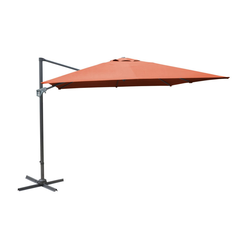 PARASOL DEPORTE 3x4/8 NH20 INCLINABLE MANIVELLE de Proloisirs - Océo - table et fauteuil et mobilier de jardin dans 🏖️ Paraso...