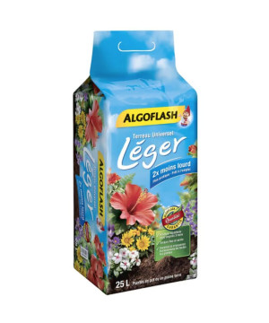 Terreau Léger Universel 25L ALGOFLASH de Algoflash - engrais et terreau pour le jardin, les plantes dans Terreaux Petit volume