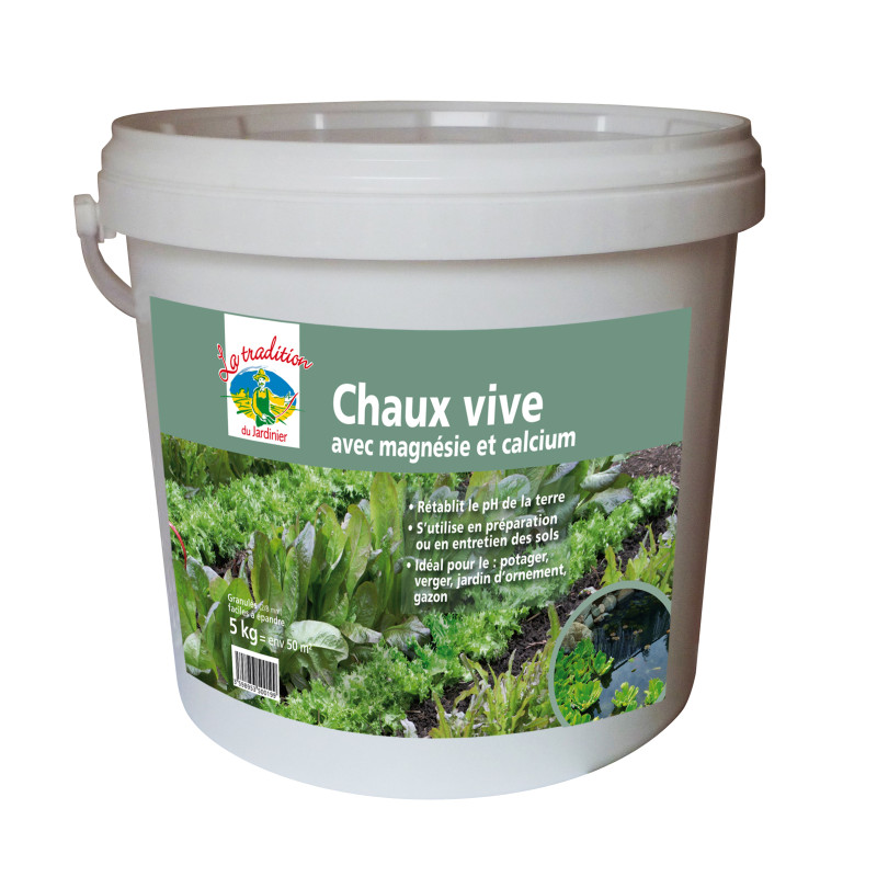 Chaux Vive En Pierre - Seau 3kg - Pour Blanchiment, Désinfection Et Construction